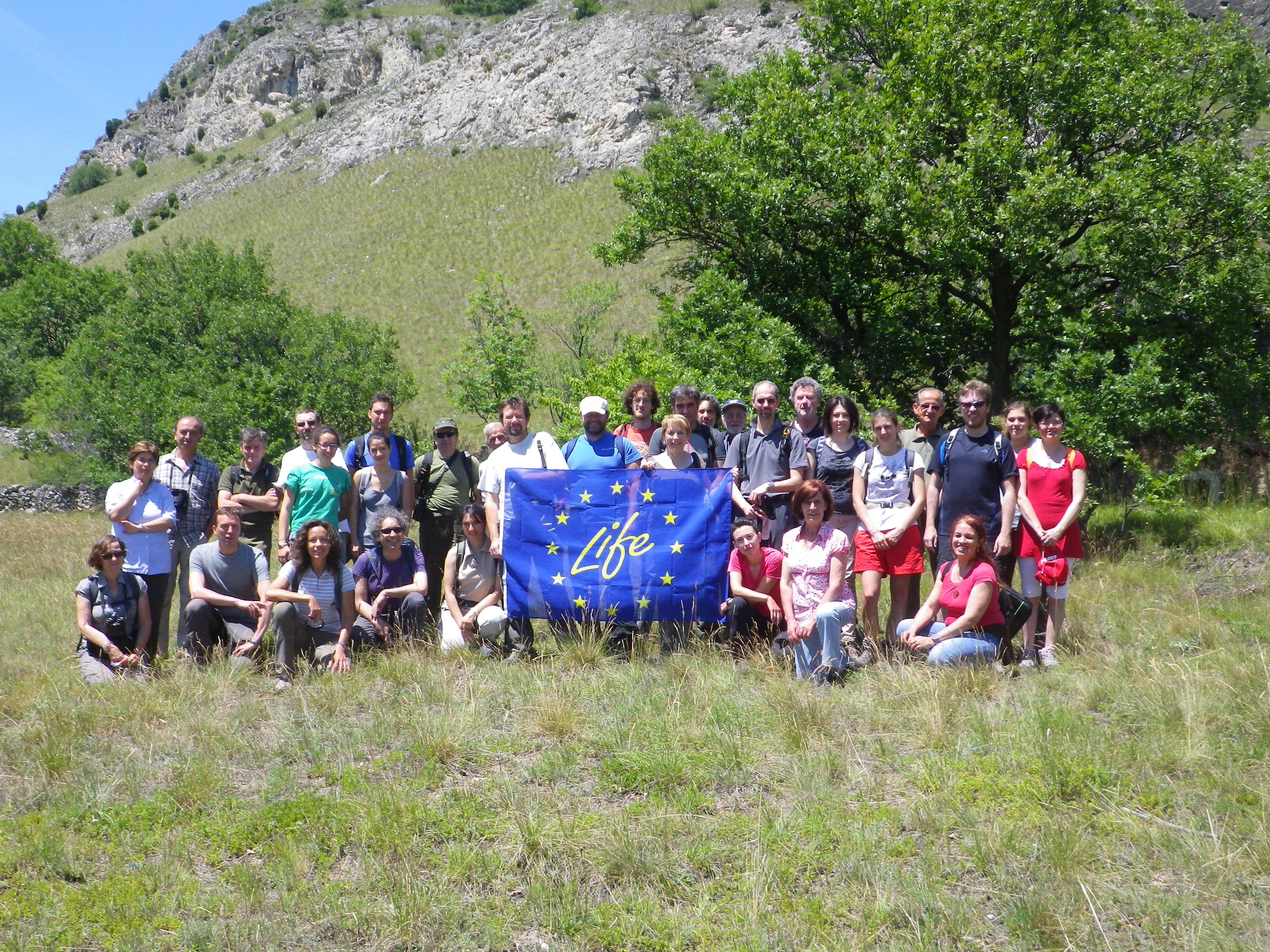 I partecipanti del workshop iniziale del progetto LIFE Xero-grazing